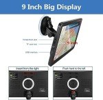 9-Inch Truck GPS Navigator with Lifetime Maps Updates