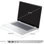 HP Envy 2-in-1 Laptop, 16" WUXGA IPS Wide Ultra Touchscreen Display, Intel Core Ultra 5 125U (Up to 4.3GHz), 16GB DDR5, 512GB PCIe SSD, TB 4, WiFi 6E, Bluetooth, Webcam, PDG HDMI Cable, Win 11 Pro