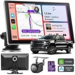 9" Wireless CarPlay & Android Auto Screen