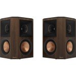 Klipsch RP-502S II Surround Sound Speakers - Walnut