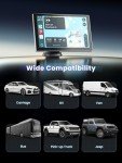 9" Wireless CarPlay & Android Auto Screen