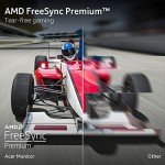 Acer Nitro 27" 1500R Curved Full HD PC Gaming Monitor | AMD FreeSync Premium | 240Hz | 1ms VRB | Speakers | HDR10 | ErgoStand | VESA Mounting Compliant | 1 x DP 1.4 & 2 x HDMI 2.0 | XZ270 X2bmiiphx