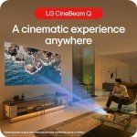 LG CineBeam Q HU710PB 4K Smart Projector