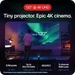 LG CineBeam Q HU710PB 4K Smart Projector