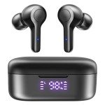 MOZOTER Bluetooth 5.3 Wireless Earbuds with Deep Bass