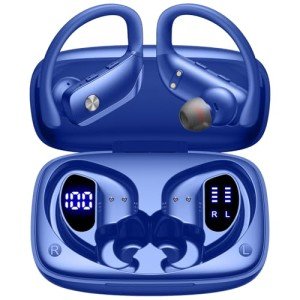 bmani Bluetooth Wireless Earbuds with LED Display