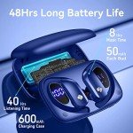 bmani Bluetooth Wireless Earbuds with LED Display