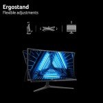 Acer Nitro 27" 1500R Curved Full HD PC Gaming Monitor | AMD FreeSync Premium | 240Hz | 1ms VRB | Speakers | HDR10 | ErgoStand | VESA Mounting Compliant | 1 x DP 1.4 & 2 x HDMI 2.0 | XZ270 X2bmiiphx