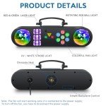 Telbum 5-in-1 DJ Party Bar Light Set