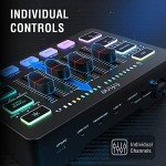 FIFINE RGB Gaming Audio Mixer with XLR Interface