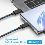 Type C Charger Fast Charging-25W USB C Charger with Type C to Type C Cable, USB C Android Charger [PD PPS Compatible] for Galaxy S23/S22/S21 Series/Note 20/10/9 Series/Pixel 4XL/4/3XL