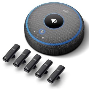 Canstr 5-Mic Conference Speaker with AI Noise Reduction