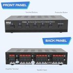 Pyle 6 Zone Speaker Selector Switch Box Hub