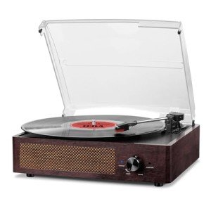 Bluetooth Vinyl Turntable with Built-In Speakers