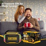ANCOON 80W Wireless Bluetooth Speakers with Bass