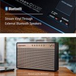 Crosley C100BT-BK Bluetooth Belt-Drive Record Player