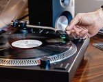 Crosley C100BT-BK Bluetooth Belt-Drive Record Player