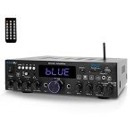Pyle Bluetooth Home Stereo Amplifier with Remote