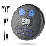 ARAFUNA Rechargeable Portable CD Player with Speakers