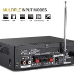 Facmogu Wireless Bluetooth 5.0 2-Channel Audio Amplifier