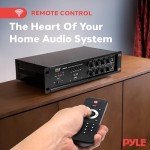 Pyle Bluetooth 500W Home Audio Mixing Amplifier