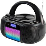 Magnavox Portable CD Boombox with Bluetooth & Lights