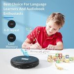 ARAFUNA Rechargeable Portable CD Player with Speakers