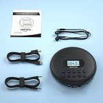 ARAFUNA Rechargeable Portable CD Player with Speakers