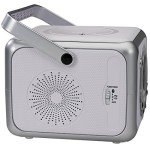 Jensen Bluetooth FM Stereo CD Boombox - Silver