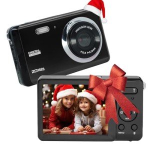 Compact 1080P Digital Camera with 8X Zoom