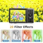 Compact 1080P Digital Camera with 8X Zoom