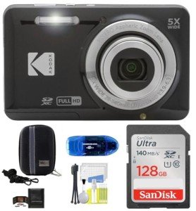 Kodak Pixpro FZ55 Camera Bundle with Accessories