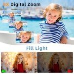 Compact 1080P Digital Camera with 8X Zoom