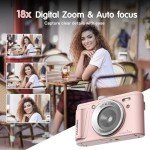 Fansbe 4K Smart Digital Camera with 18X Zoom
