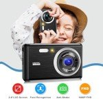 Compact 1080P Digital Camera with 8X Zoom