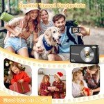 2024 44MP Kids Digital Camera with 16X Zoom