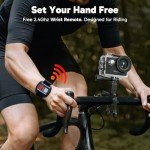 Dragon Touch 4K Action Camera with Remote & Accessories
