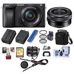 Sony Alpha a6400 Mirrorless Camera Bundle with Accessories