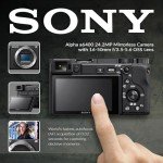 Sony Alpha a6400 Mirrorless Camera Bundle with Accessories