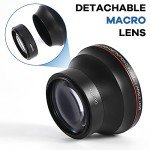 Lightdow 52MM 0.43x Wide Angle & Macro Lens