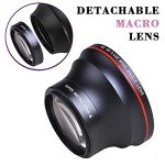 Tectra 58MM HD Wide Angle Lens for Canon DSLR