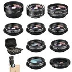 Mocalaca 11-In-1 Phone Camera Lens Kit