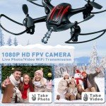 Kids Drone with 1080P Camera and 2 Batteries