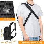 TARION Waterproof DSLR Sling Backpack with Tripod