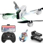 BEZGAR 4K Camera Drone with FPV and Auto Hover