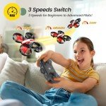 Holy Stone Mini Drone for Kids - Red RC Quadcopter