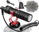 Movo VXR10 Universal Shotgun Microphone for Cameras