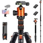 JOILCAN 81" Heavy Duty Camera Tripod Stand