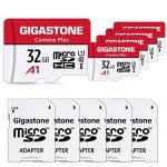 GIGASTONE 32GB Micro SD Card 5-Pack for Devices