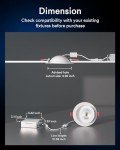 Lumary Smart 4" LED Adjustable Gimbal Downlights - 4 Pack